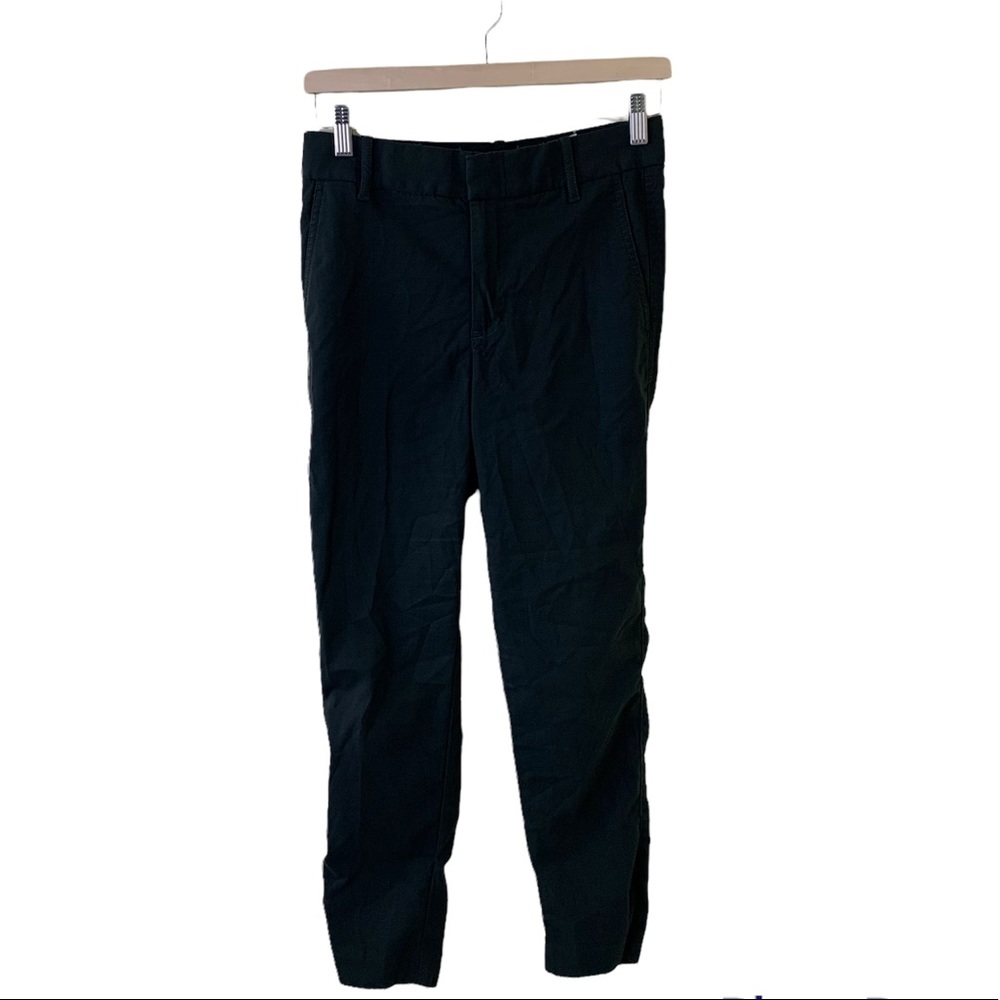Vince Wool Blend Italian Made Black Tailored Trouser Pants in Size 2